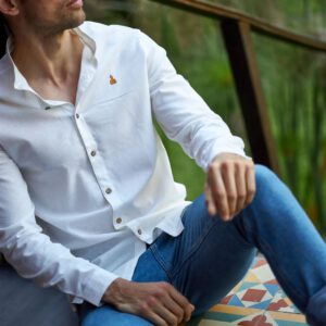 Camisa Lino Blanca