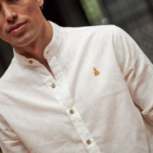 Camisa Lino Beige